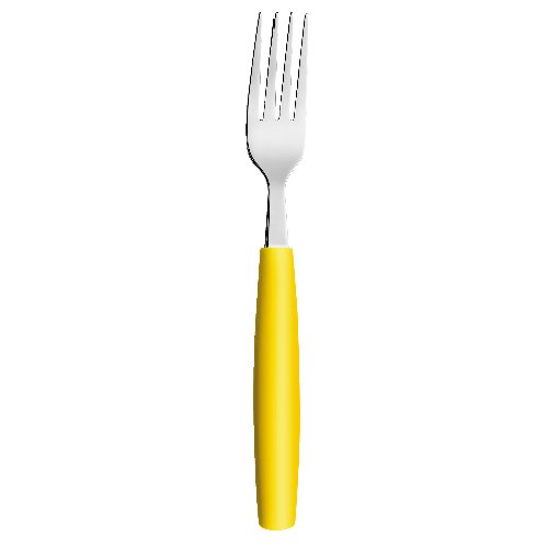 Amefa Besteckserie Colour 1,8 mm 18/0 gelb Tafelgabel für Gastronomie
