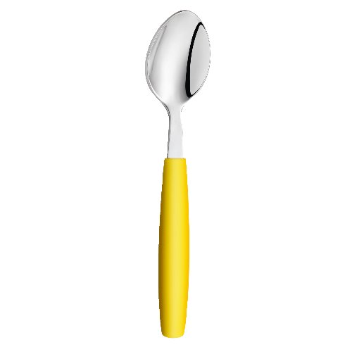 Amefa gelber Dessertlöffel aus Edelstahl für Gastronomie