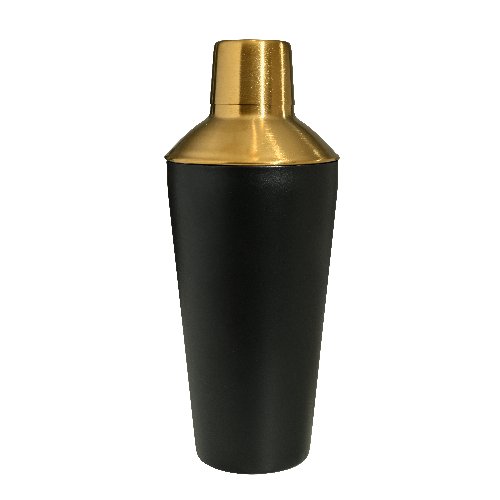 fivestars Rooftop Cocktailshaker aus Edelstahl, 650ml, geeignet für Bars und Restaurants