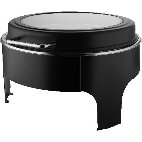 cent Chafing Dish rund, schwarz, 6L für Buffets und Veranstaltungen