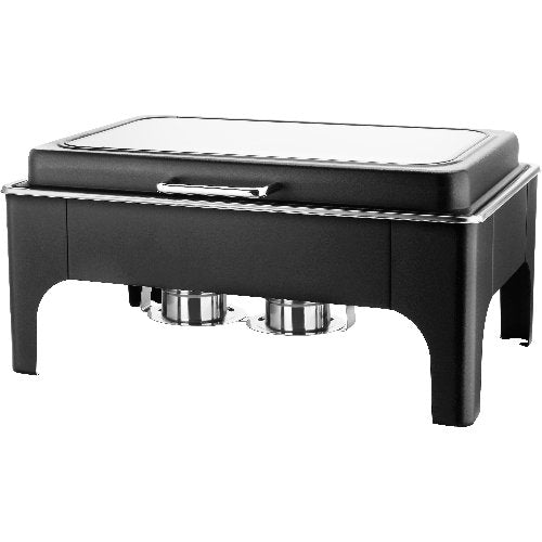 cent Chafing Dish 1/1 GN in schwarz für die Warmhaltung von Speisen