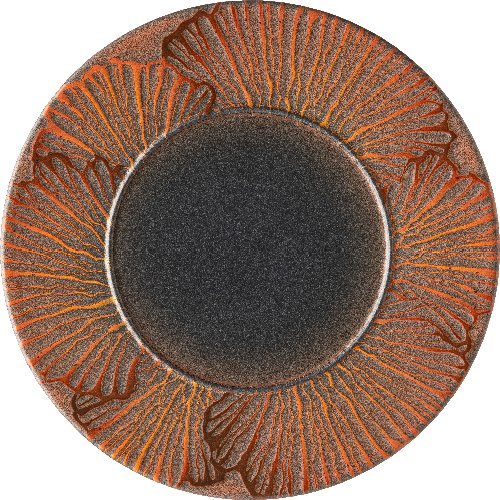 fivestars Aurel braun Steinzeug Teller flach Ø28cm, ideal für Gastronomie