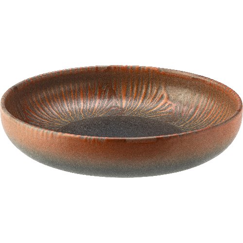 fivestars Aurel braune Steinzeug Schüssel Ø22cm für Gastronomie