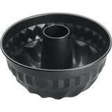 Metaltex Backform "Napfkuchen" Ø 22cm, Höhe: 9cm, 2,15L, anthrazit-metallic