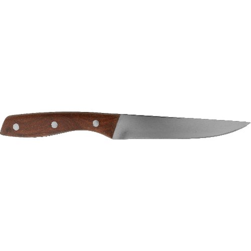 cent Steakmesser Auri mit glatter Klinge und rotem Sandelholzgriff