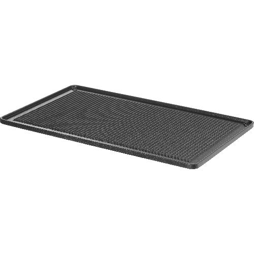 Hendi Grillplatte GN 1/1 aus Aluminium mit PTFE-Beschichtung für professionelle Nutzung