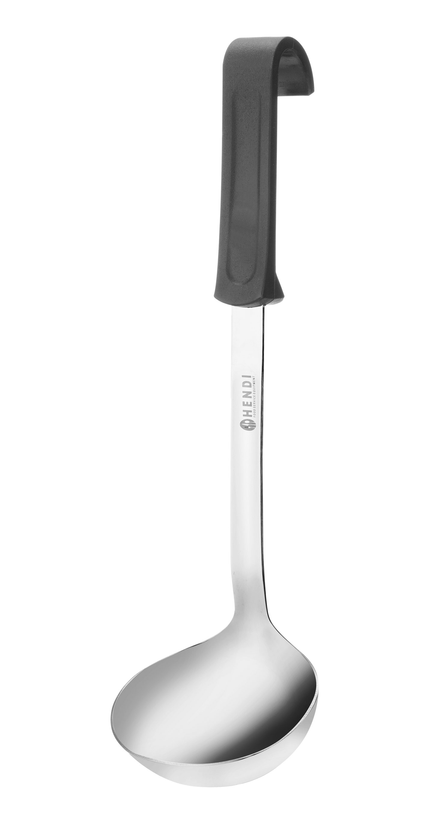 Hendi Edelstahl Schöpflöffel Ø 8,0 cm mit PP-Griff für die Gastronomie