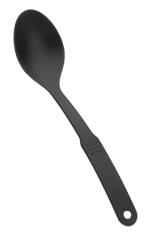 Lacor Küchenhelfer Chafinglöffel aus Polyamid, glatt, 30cm für Gastronomie