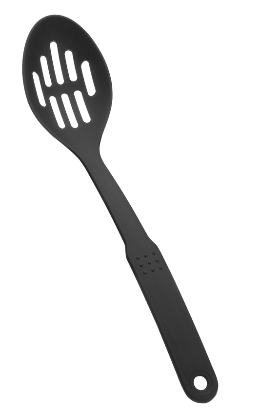 Lacor Chafinglöffel aus Polyamid, geschlitzt, 30cm für Buffet und Catering