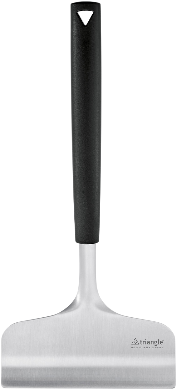 Triangle Creme-Rakel 23,1cm aus Edelstahl zum Glätten von Cremes auf Torten