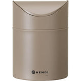 Hendi Tischabfalleimer mit Schwingdeckel,  Ø12cm H: 16,5cm beige