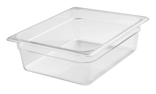 Cambro CamView GN Behälter SAN BPA-frei, 5,9L, transparent, stapelbar, für Gastronomie