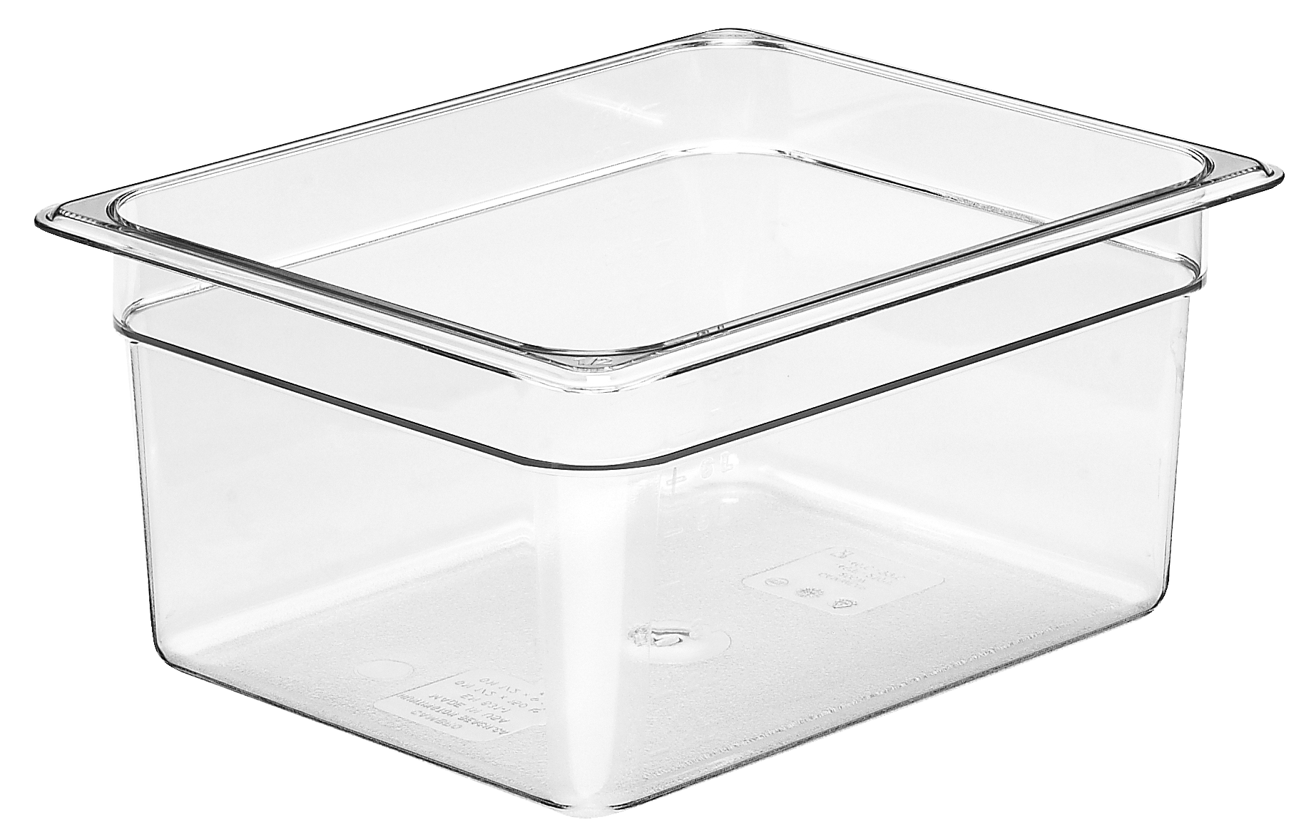 Cambro CamView GN Behälter 1/2 T: 150mm, 8,9L für die Lebensmittelaufbewahrung