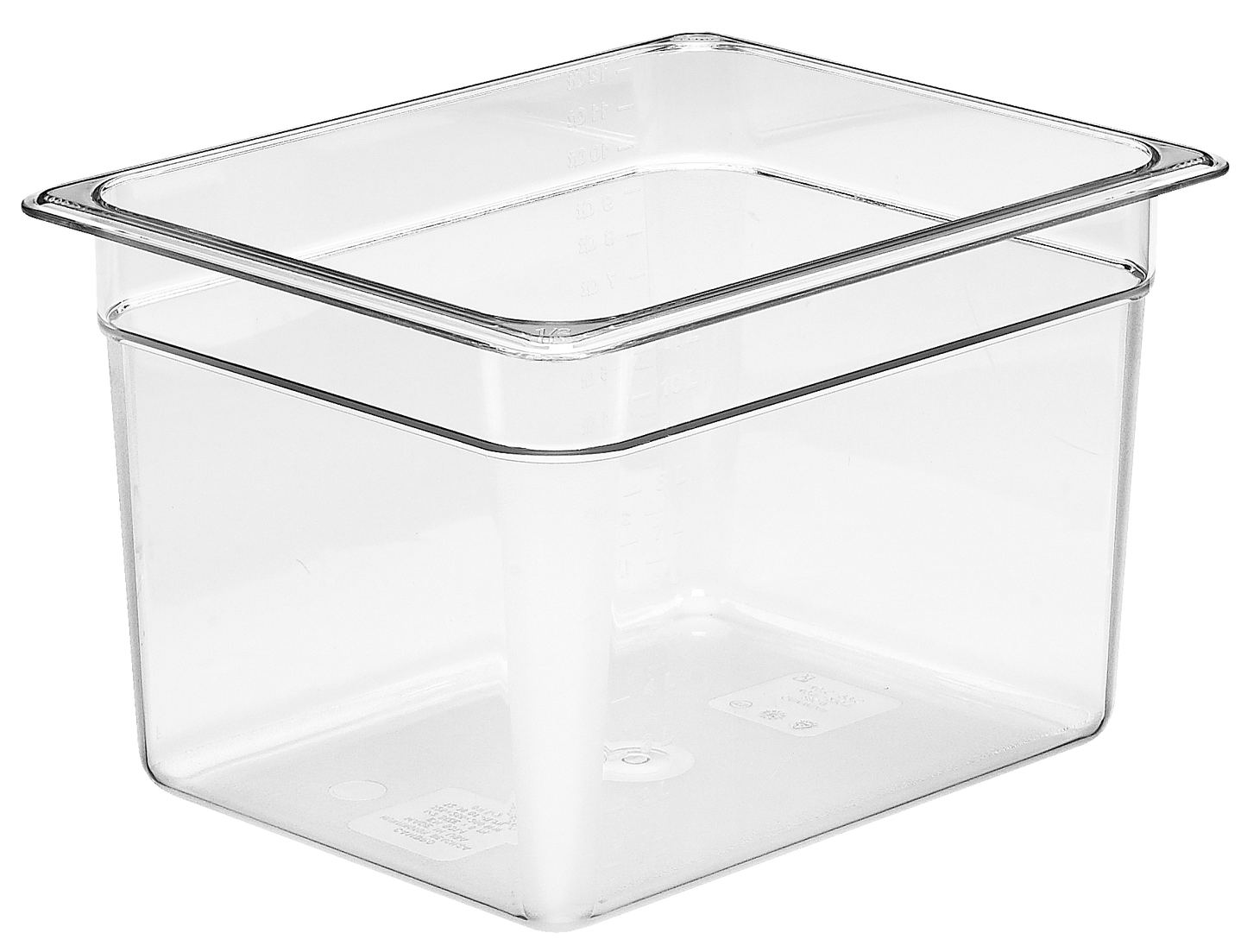 Cambro CamView GN Behälter SAN BPA-frei 1/2 T: 200mm, 11,7L zur sicheren Lebensmittelaufbewahrung