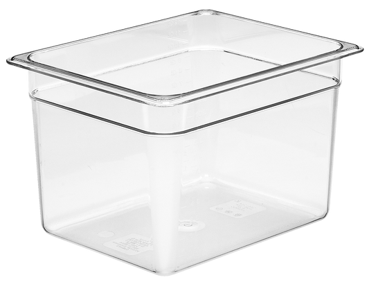 Cambro CamView GN Behälter SAN BPA-frei 1/2 T: 200mm, 11,7L zur sicheren Lebensmittelaufbewahrung