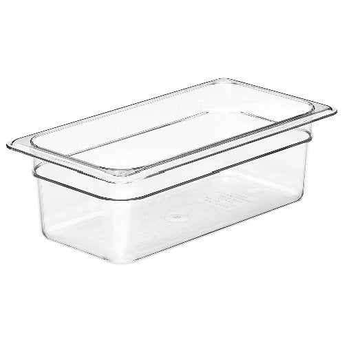 Cambro CamView GN Behälter SAN BPA-frei 1/3 T: 100mm, 3,6L für die Lagerung von Lebensmitteln