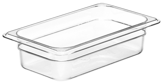 Cambro CamView GN Behälter SAN BPA-frei 1/4 T: 65mm, 1,7L für sichere Lebensmittelaufbewahrung