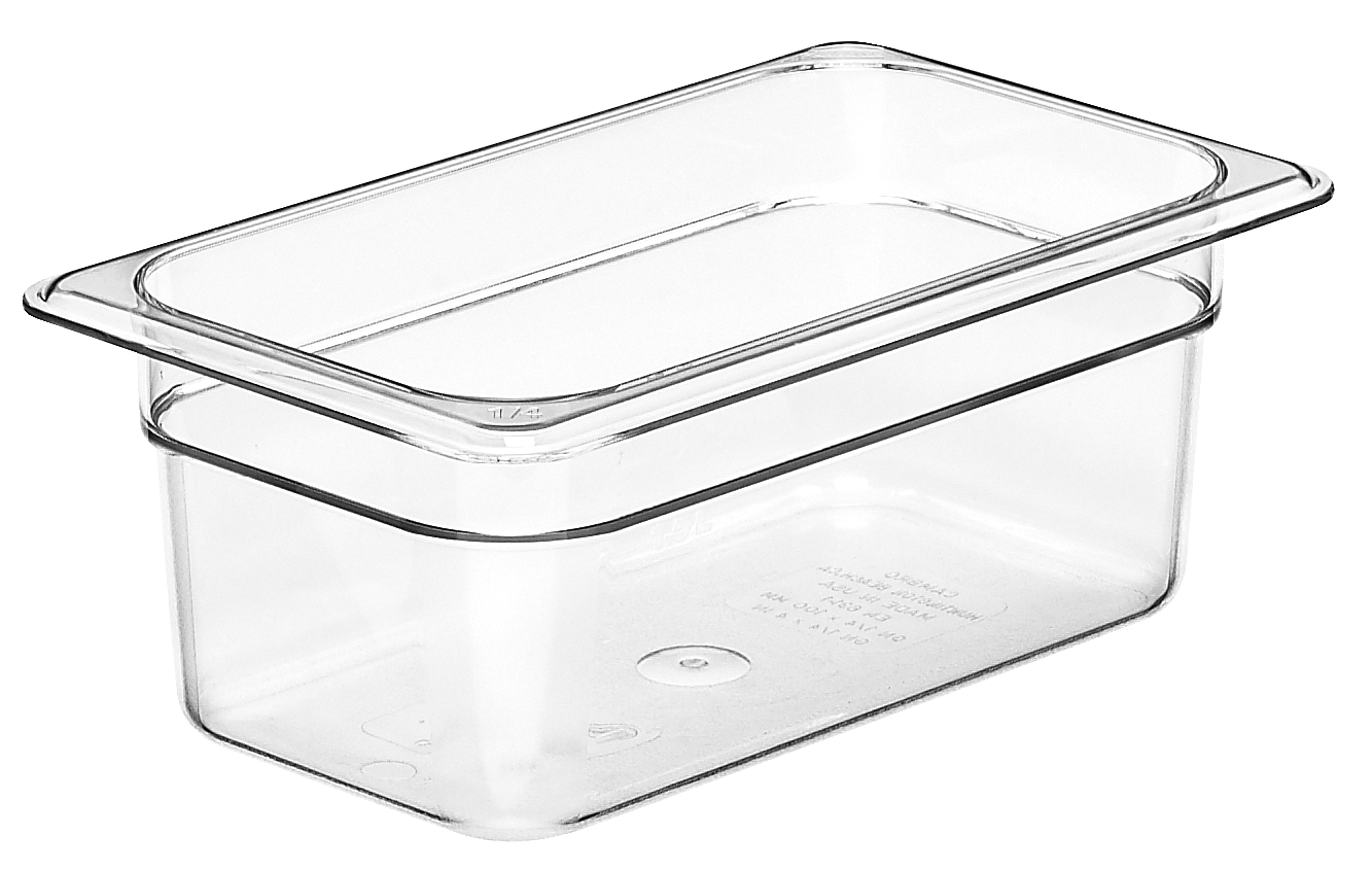 Cambro CamView GN Behälter 1/4, BPA-frei, für die Gastronomie, 2,5L
