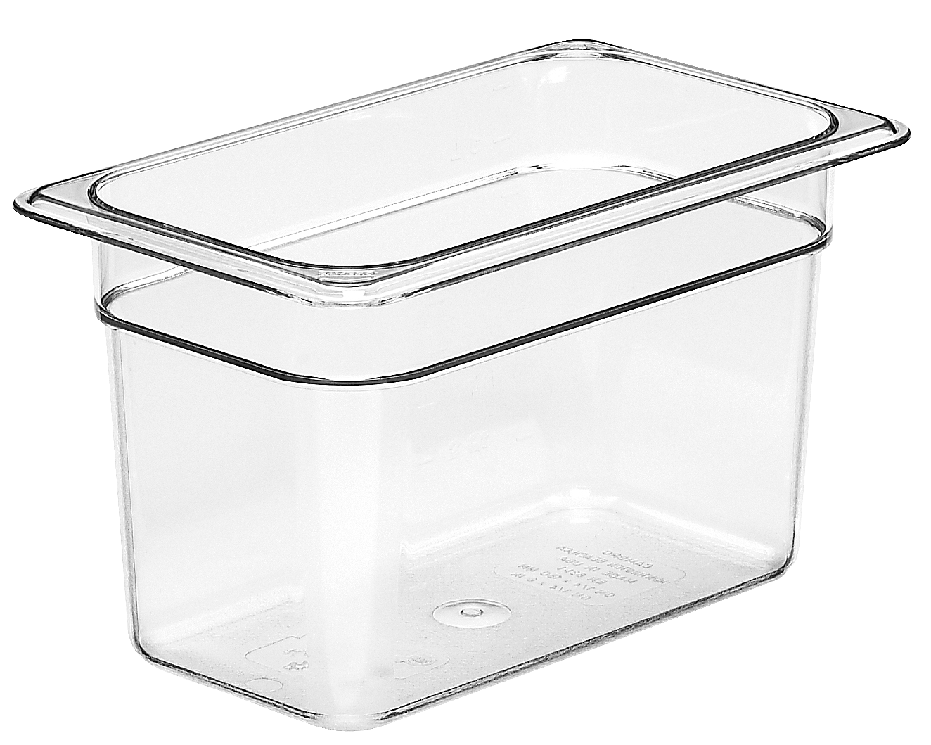 Cambro CamView GN Behälter 1/4, BPA-frei, 3,7L, transparent