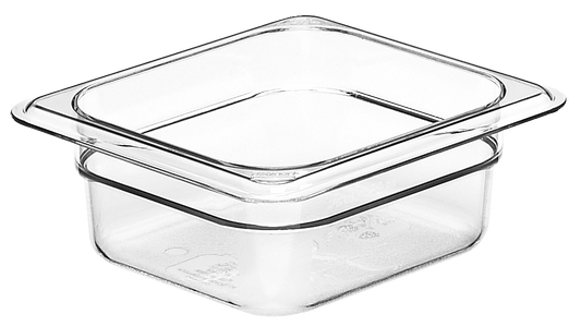 Cambro CamView GN Behälter SAN BPA-frei 1/6, 1L für die Aufbewahrung von Lebensmitteln