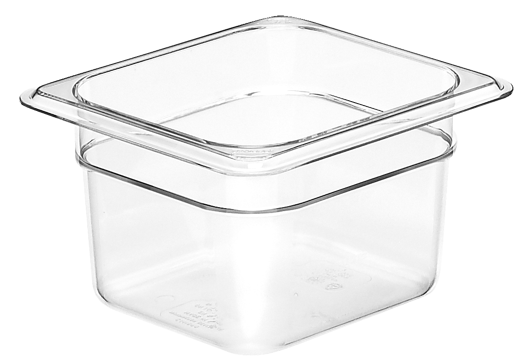 Cambro CamView GN Behälter 1/6, BPA-frei, transparent, stapelbar