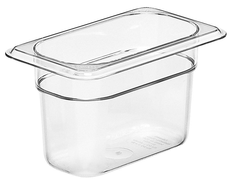Cambro CamView GN Behälter 1/9 BPA-frei für die Aufbewahrung von Lebensmitteln.