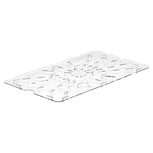 Cambro CamView Abtropfeinsatz SAN BPA-frei GN 1/1 für sicheres Lagern von Lebensmitteln