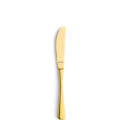 Amefa ATLANTIC Menümesser Vollheft PVD gold für den eleganten Esstisch