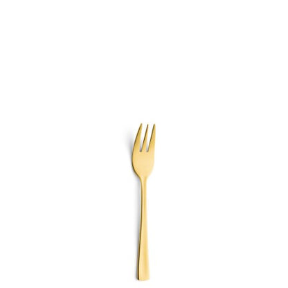 Amefa ATLANTIC Kuchengabel PVD gold - elegantes Besteck für Desserts