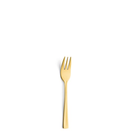 Amefa ATLANTIC Kuchengabel PVD gold - elegantes Besteck für Desserts
