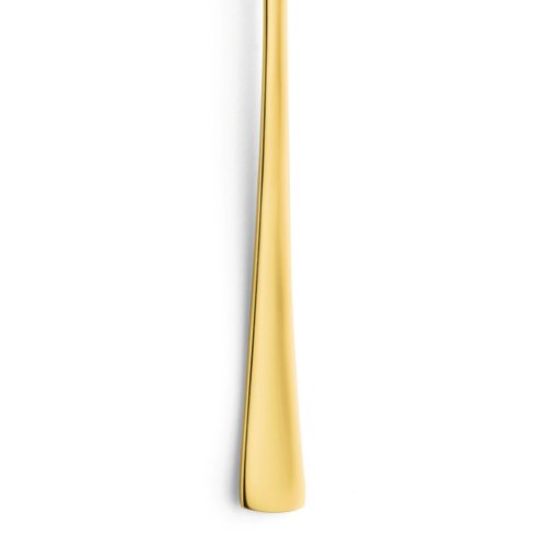 Amefa ATLANTIC Latte Macchiato Löffel PVD gold - hochwertiges Besteck für Gastronomie