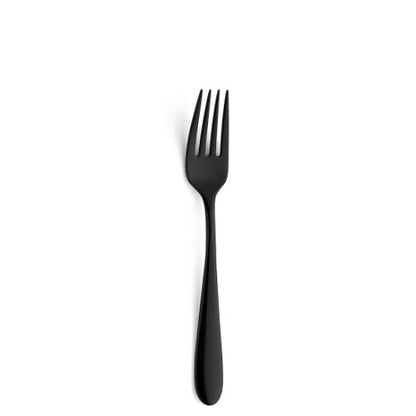 Amefa OXFORD Menügabel PVD schwarz - elegantes Besteck für Gastronomie