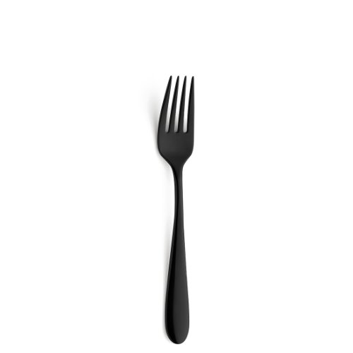 Amefa OXFORD Menügabel PVD schwarz - elegantes Besteck für Gastronomie
