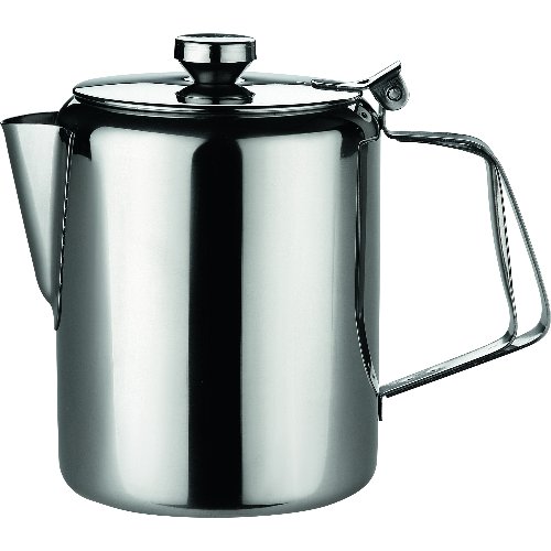 cent Kaffeekanne aus Edelstahl 18/10, poliert, 1,4L für den Gastronomiebedarf