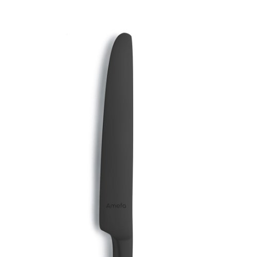 Amefa VENTURA Menümesser Vollheft PVD schwarz - elegantes Besteck für Gastronomie