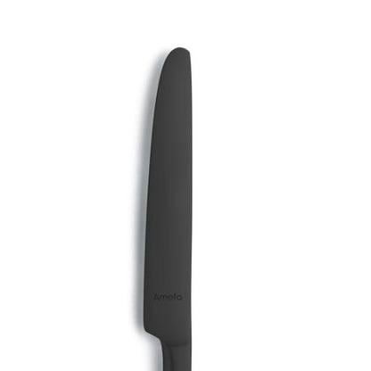 Amefa VENTURA Menümesser Vollheft PVD schwarz - elegantes Besteck für Gastronomie