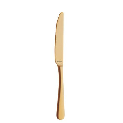 Amefa VENTURA Menümesser in gold, ideal für gastronomische Anwendungen