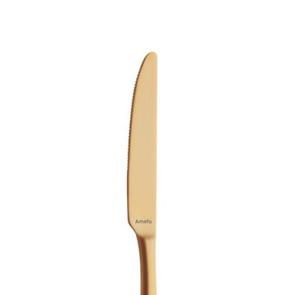 Amefa VENTURA Menümesser in gold, ideal für gastronomische Anwendungen