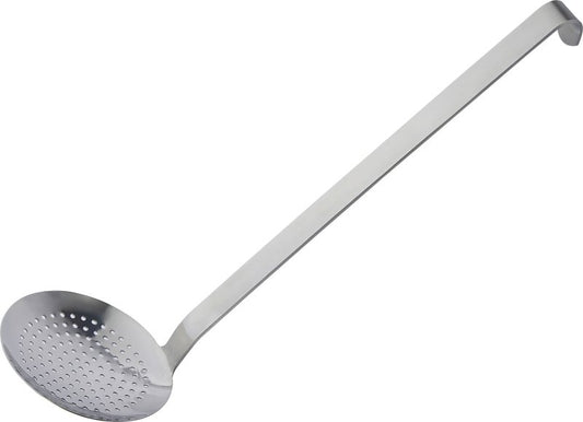 Cookmax Schaumlöffel Ø 20,0 cm aus Edelstahl für Abseihen in der Gastronomie