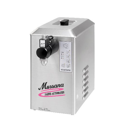 Mussana Sahnemaschine Pony 2-Liter, professionelle Sahneproduktion für Gastronomie.