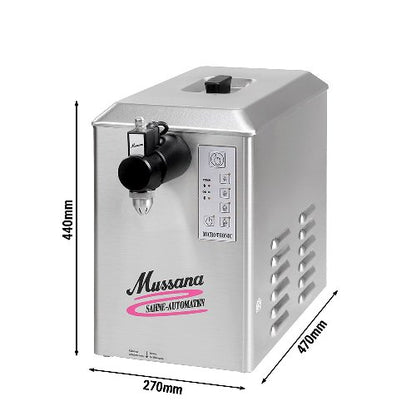 Mussana Sahnemaschine Boy 4-Liter - professionelle Sahneproduktion