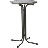 Roma Stehtisch "Roma" Ø 80cm anthrazit