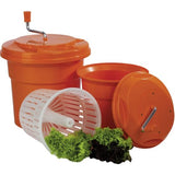 cent Salatschleuder manuell orange PP 25 Liter