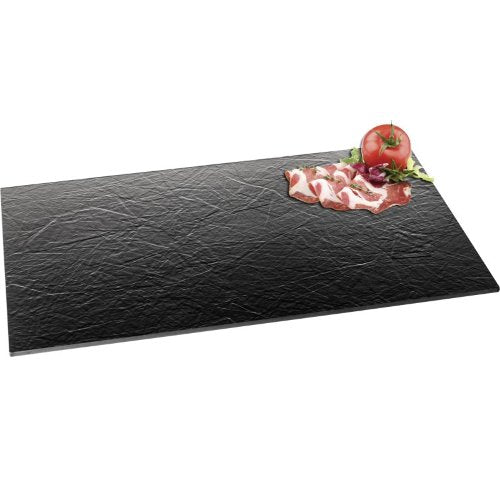 cent Kunstschieferplatte GN 1/1 mit Gummifüßchen für Gastronomie