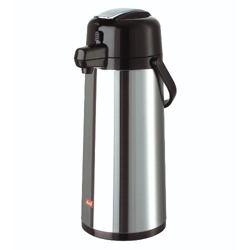Melitta® Isolierkanne 2,2 l mit Edelstahlkolben und Pumpmechanik