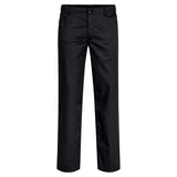 Regular-Fit Herren-Hose "Regular-Fit" uni schwarz Größe 52