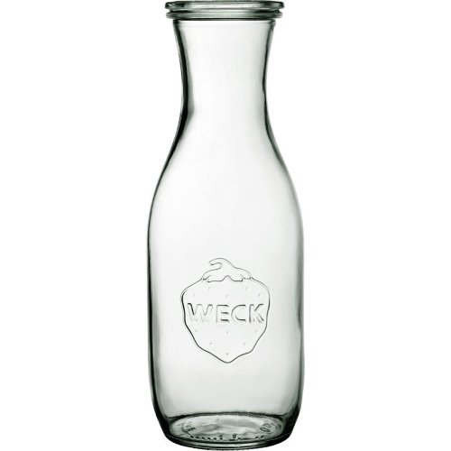 Weck Dressingflasche 1,0l für die hygienische Aufbewahrung von Saucen und Dressings