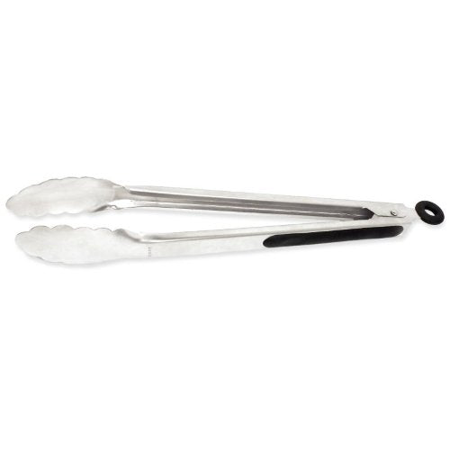 cent Universalzange PRO-Sili 2 aus Edelstahl und Silikon, ideal für die Gastronomie