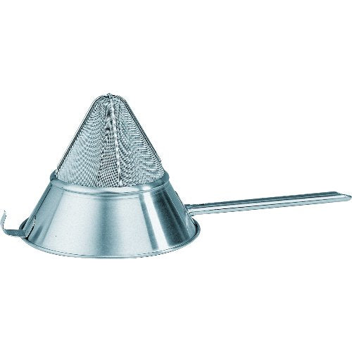 Piazza Spitzhaarsieb 24 cm aus Edelstahl für professionelle Küchen