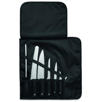 WÜSTHOF Rolltasche für 6 Messer, praktische Aufbewahrungslösung für Köche